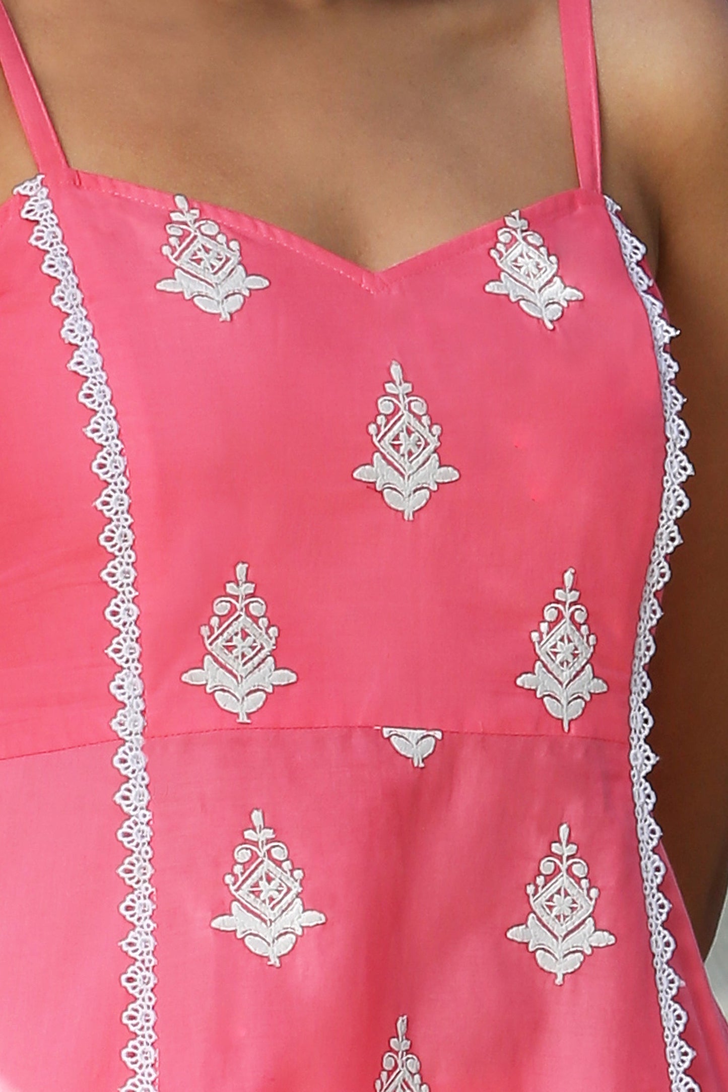 Rouge Pink Halter Suit Set