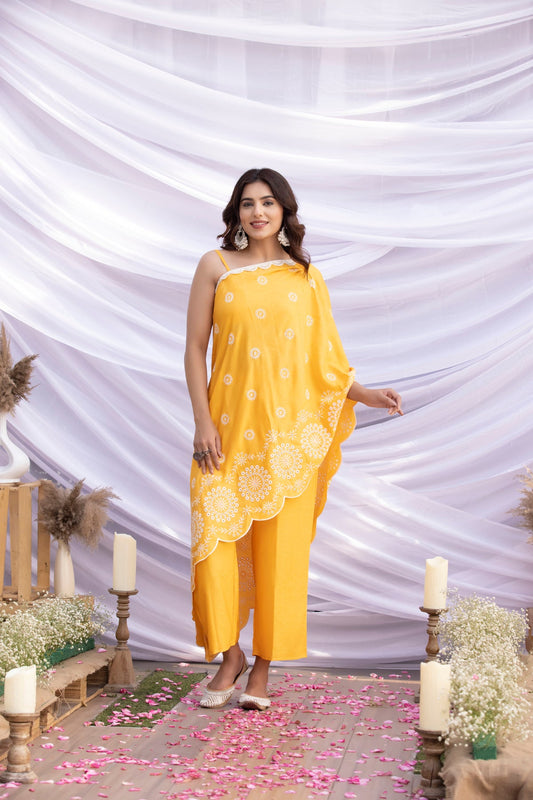 Mogra Kaftan Set