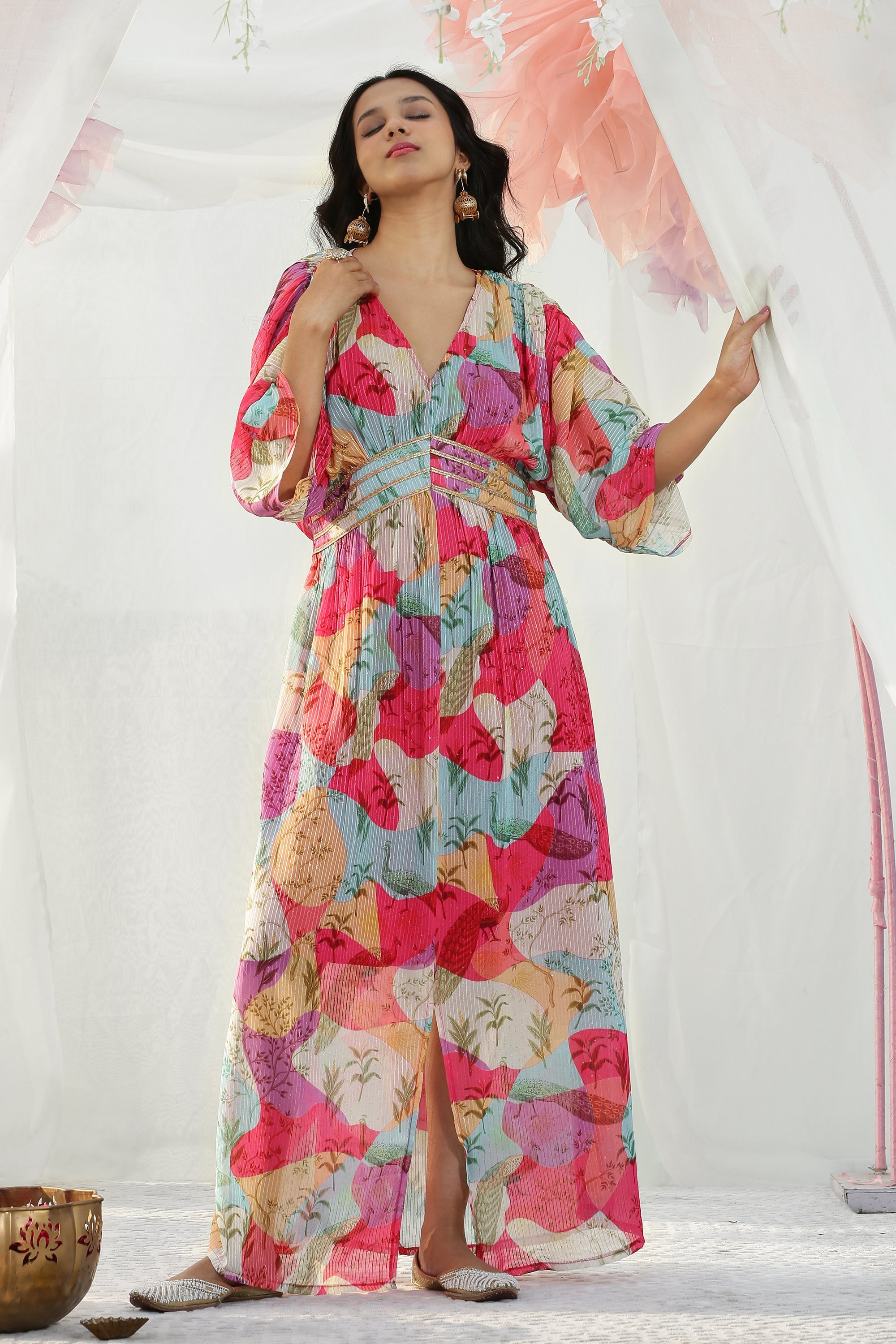 除草と婚約服 Madarati Queen’s Cloth 47_TUNICCAFTAN_LAVENDERSORRENT